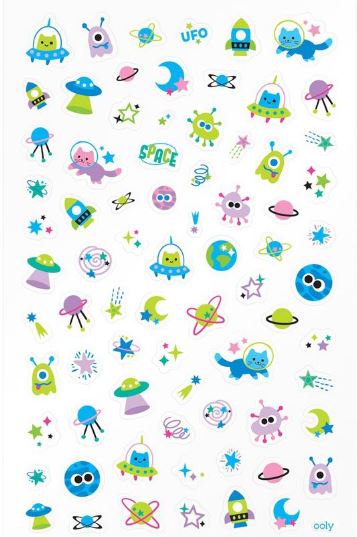 Ooly Itsy Bitsy Stickers - Glitter Gem