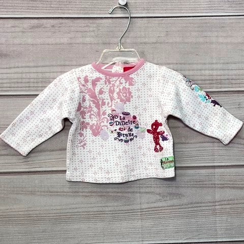 Tissaia Girls Shirt Baby: 00-06m