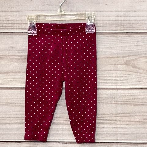 Carters Girls Leggings Baby: 06-12m