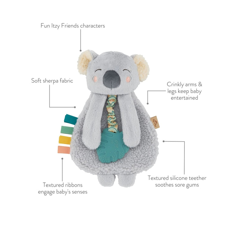 Itzy Ritzy - Itzy Friends Itzy Lovey Plush with Teether