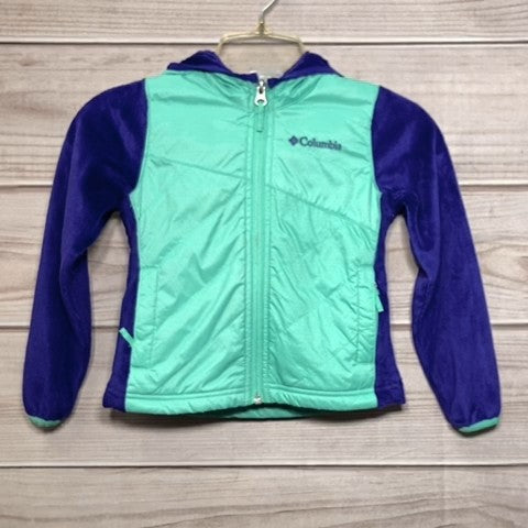 Columbia Girls Jacket Size: 04-05