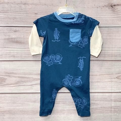 Tea Boys Coverall Baby: 00-06m