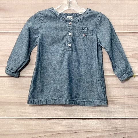 Carters Girls Shirt Baby: 18-24m