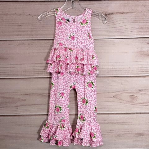 Mud Pie Girls Coverall Baby: 00-06m