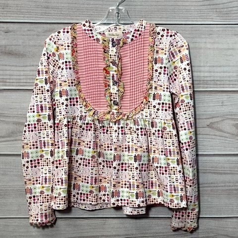 Matilda Jane Girls Shirt Size: 08