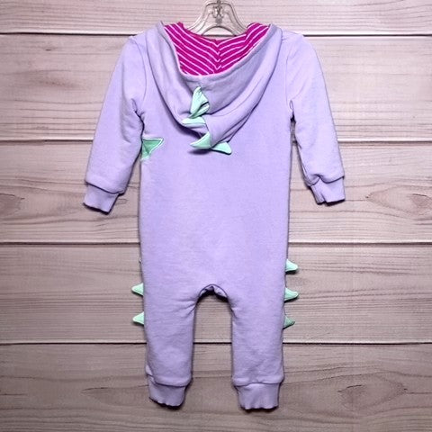 Little Sleepies Girls Coverall Baby: 06-12m