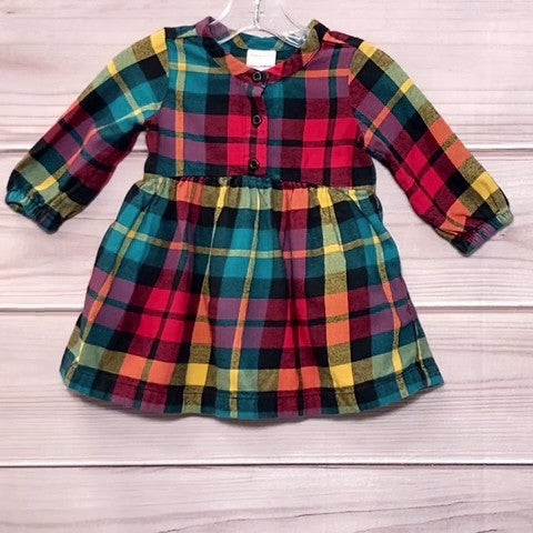 Hanna Andersson Girls Dress Baby: 12-18m