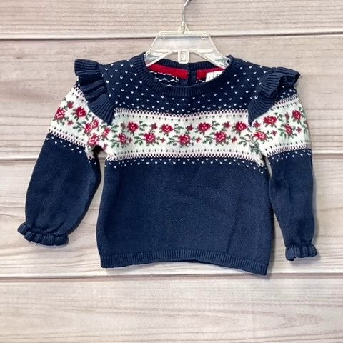 Janie and Jack Girls Sweater Baby: 12-18m