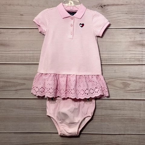 Tommy Hilfiger Girls Dress Baby: 18-24m