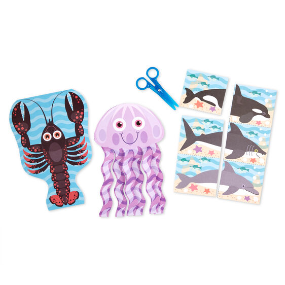 Melissa and Doug - Sea Life Scissor Skills Activity Pad